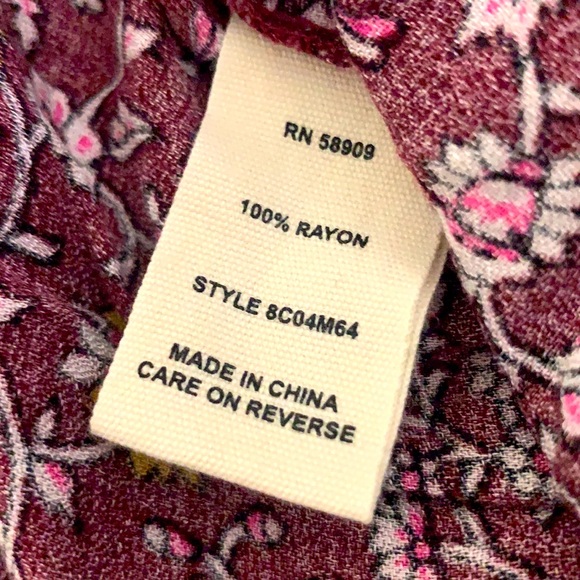 Chelsea & Violet Off Shoulder Ruffle Floral Jumpsuit Women size S - Picture 11 of 11